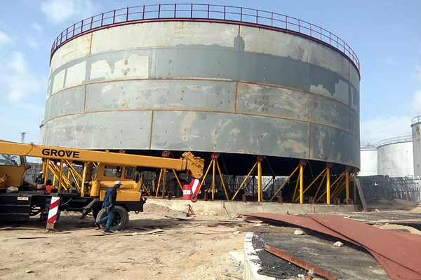 13.5m Litres Tank for Conoil PLC Apapa Lagos
